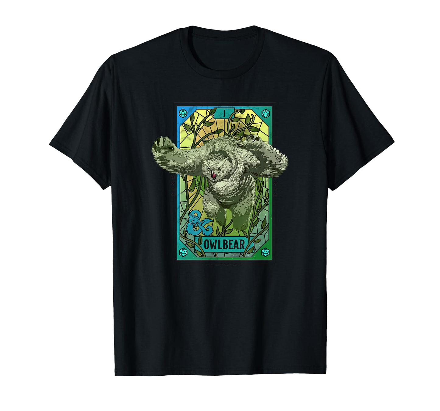Dungeons & Dragons: Honor Among Thieves Owlbear Tarot Card T-Shirt