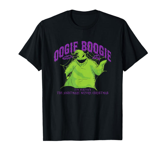 Disney The Nightmare Before Christmas Oogie Boogie Poster T-Shirt