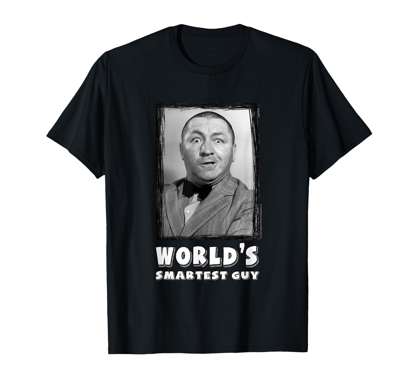 TTS- The Three Stooges: Curly, World's Smartest Guy T-Shirt