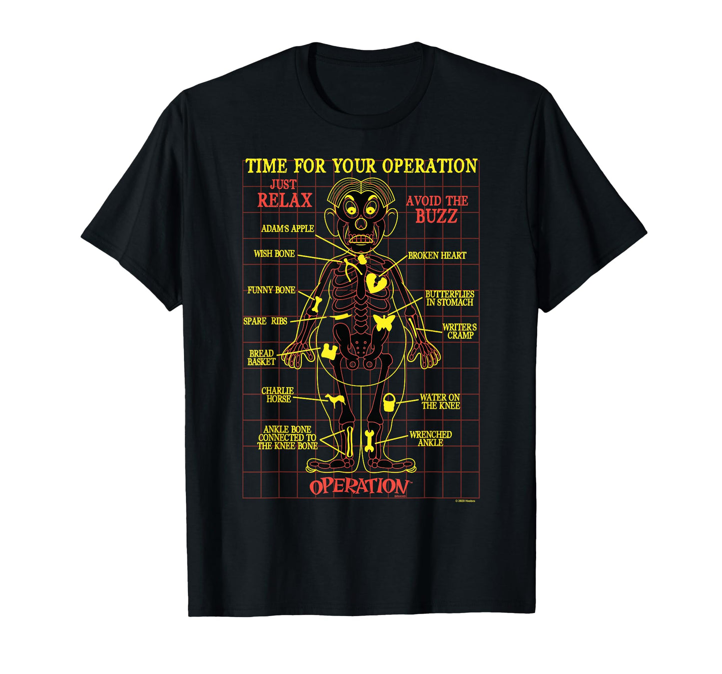 Hasbro Operation Schematic T-Shirt