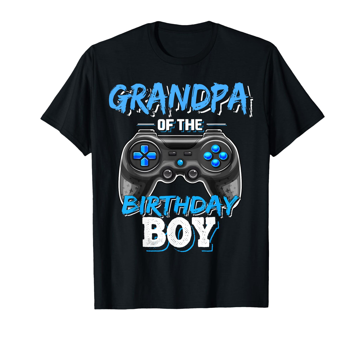 Grandpa of the Birthday Boy Matching Video Game Birthday T-Shirt