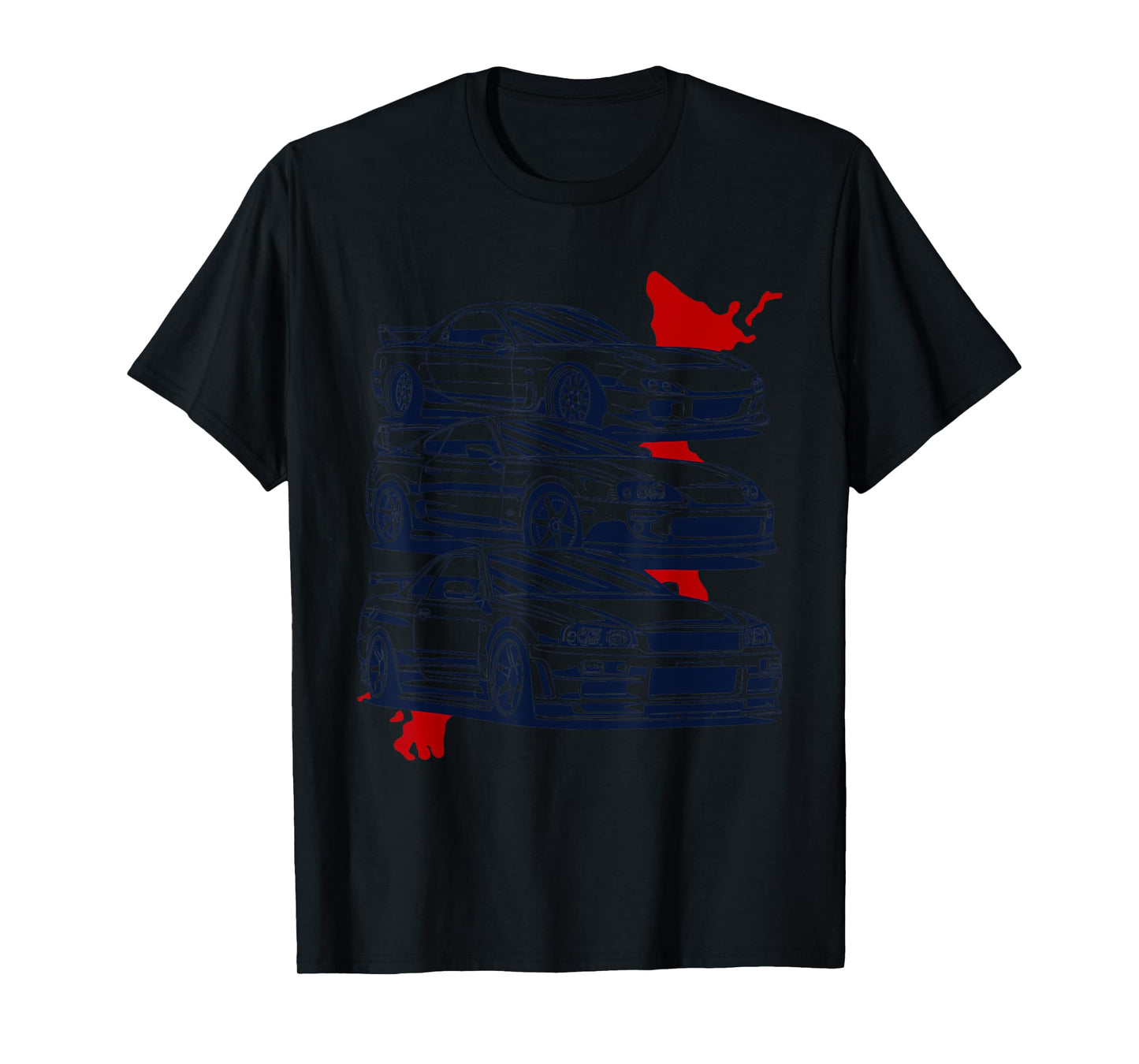 Skyline G T R R33 R34 R32 R35 Japanese Supra JDM Car R X 7 T-Shirt