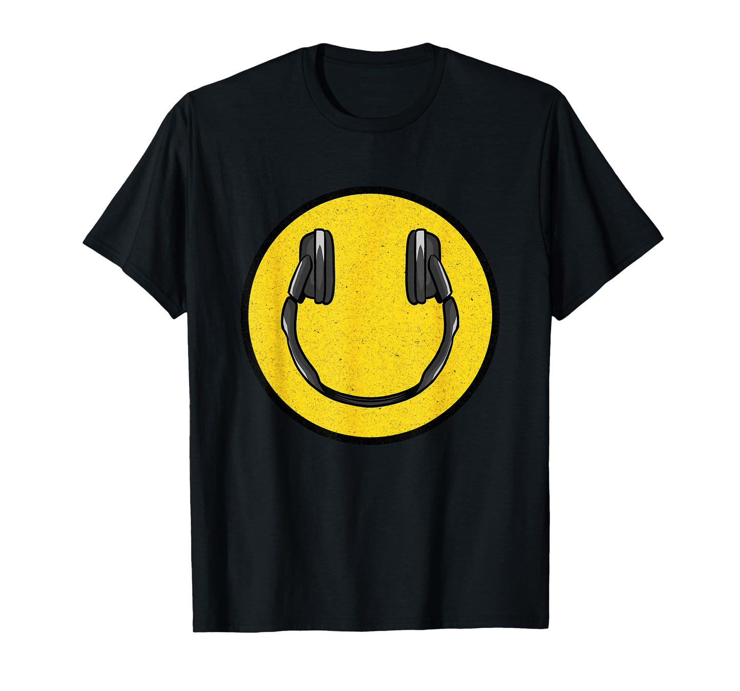 Love The 90's Retro Vintage Headphones Smile Grunge Music DJ T-Shirt