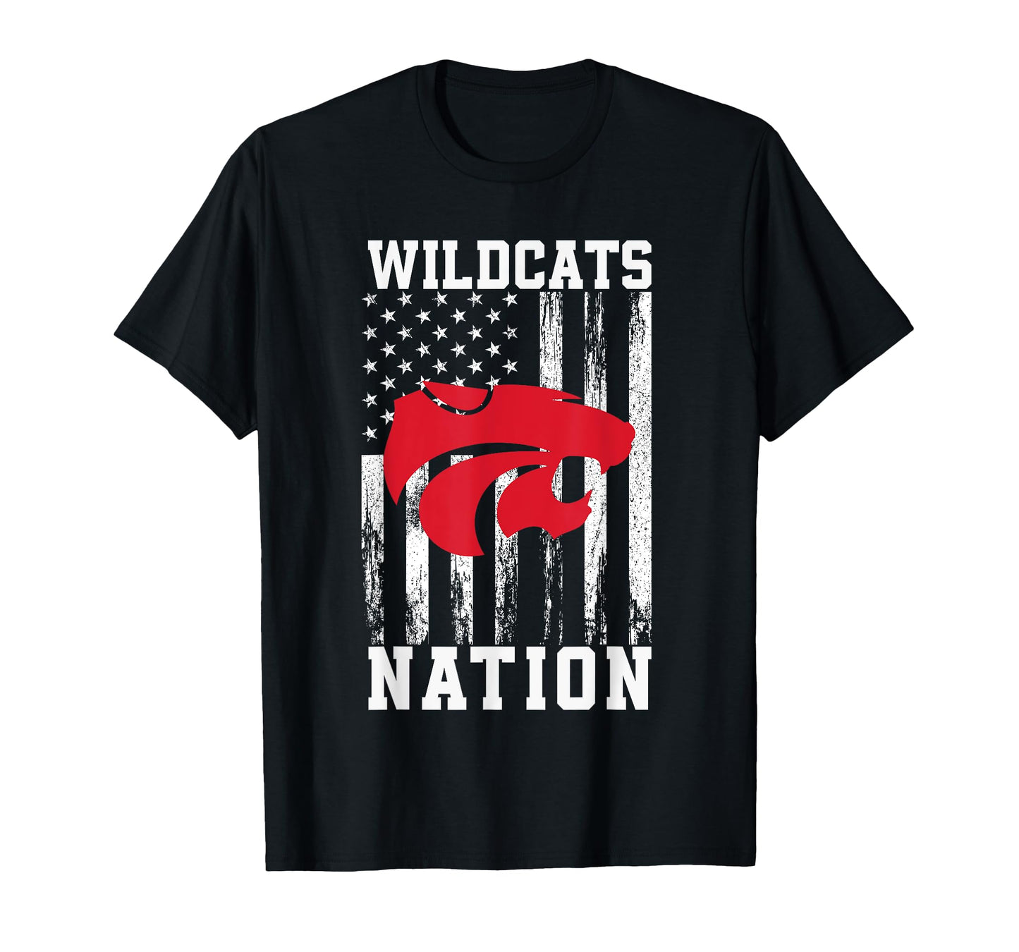 Splendora Wildcats Logo Nation HS T-Shirt
