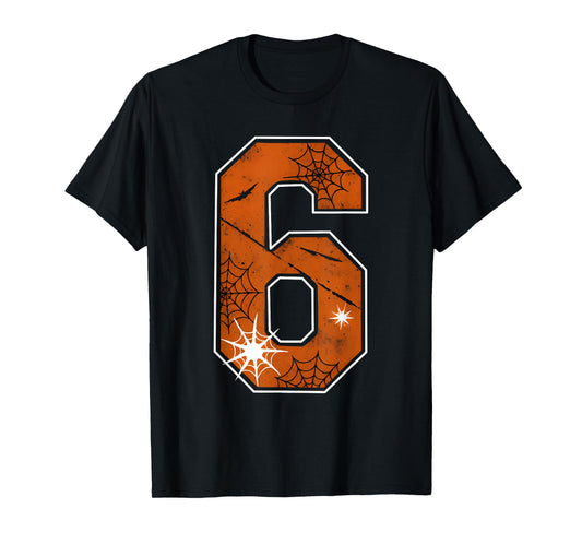 6 7 Funny Halloween Costume with Spider Web Trend Couples T-Shirt
