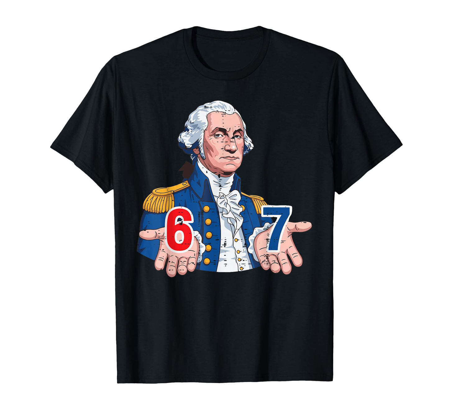 6 7 Washington Funny 67 Costume Meme Six Seven Kids Youth T-Shirt