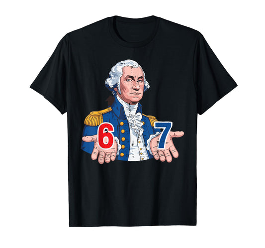 6 7 Washington Funny 67 Costume Meme Six Seven Kids Youth T-Shirt
