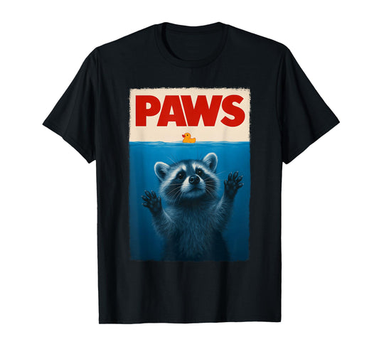 Cute Novelty Men Kids Women Funny Raccoon T-Shirt