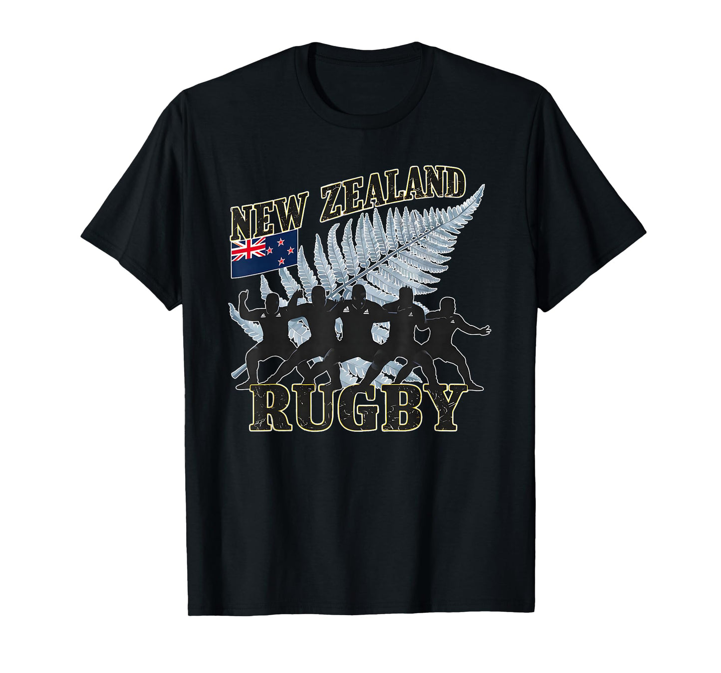 New Zealand Rugby Fan shirt All black Haka Maori dance T-Shirt