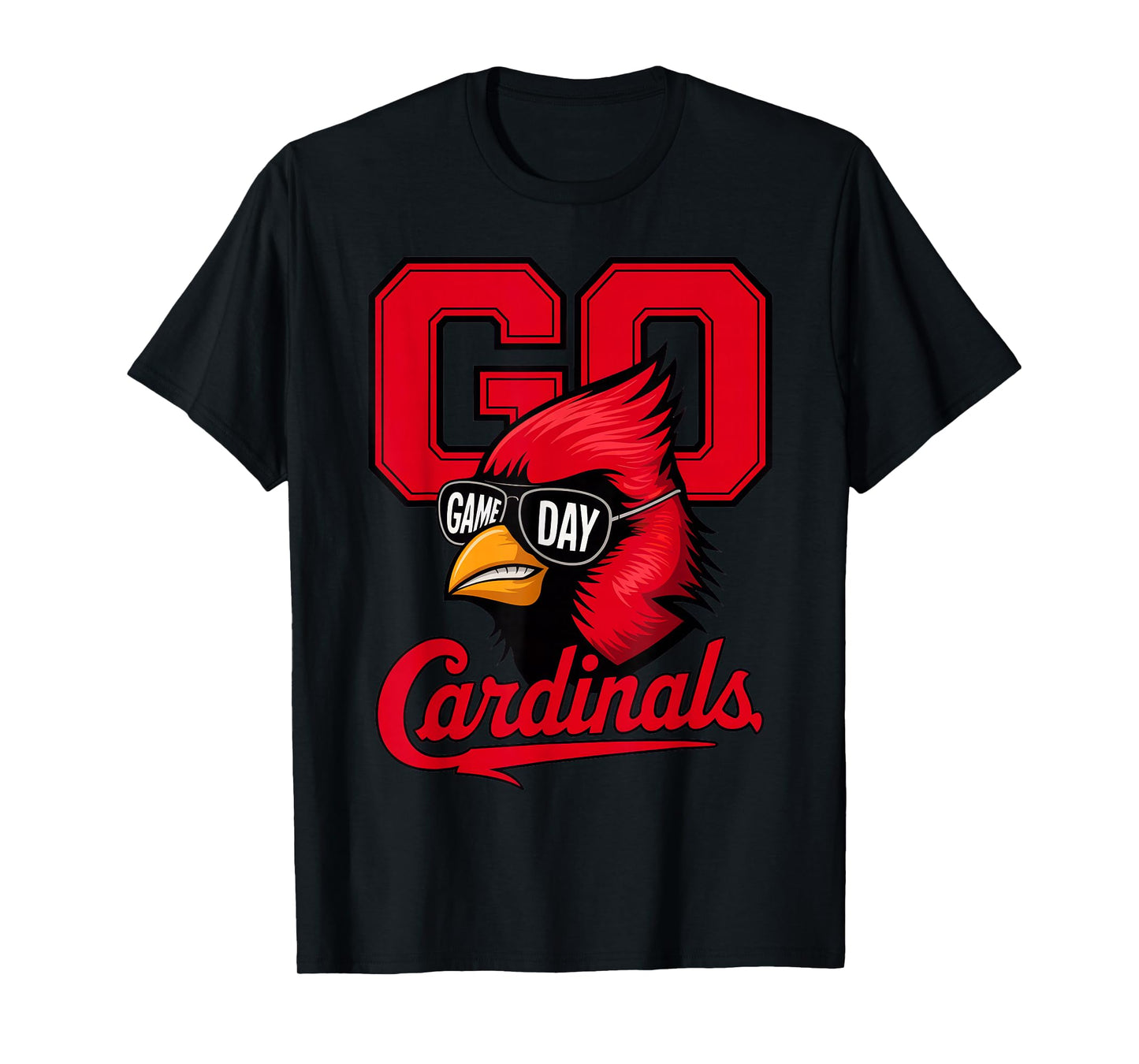 Retro Go Cardinals Game Day Gifts for Men Women Kid Boy Girl T-Shirt