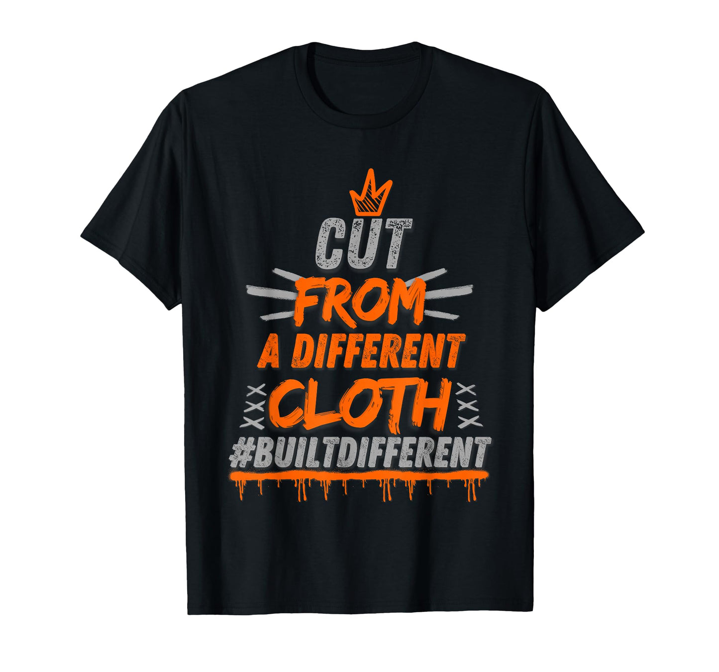 Olive Army Solar Orange Color Match T-Shirt