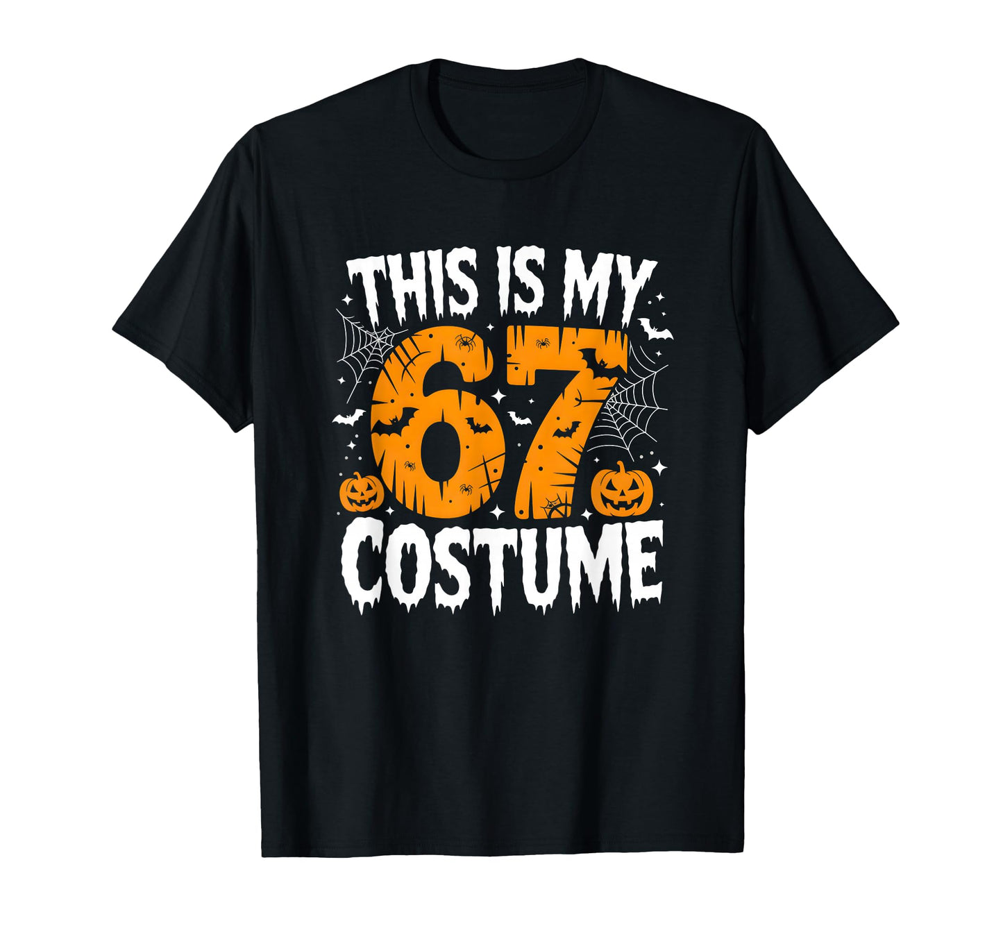 This is My Halloween 67 Costume Lazy Brainrot Meme Boys Kids T-Shirt