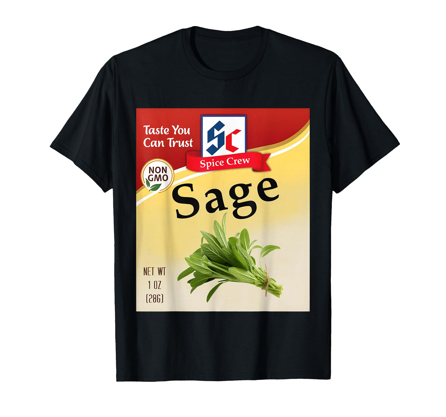 Sage Condiment Costume Holiday Spice Costumes Group Matching T-Shirt