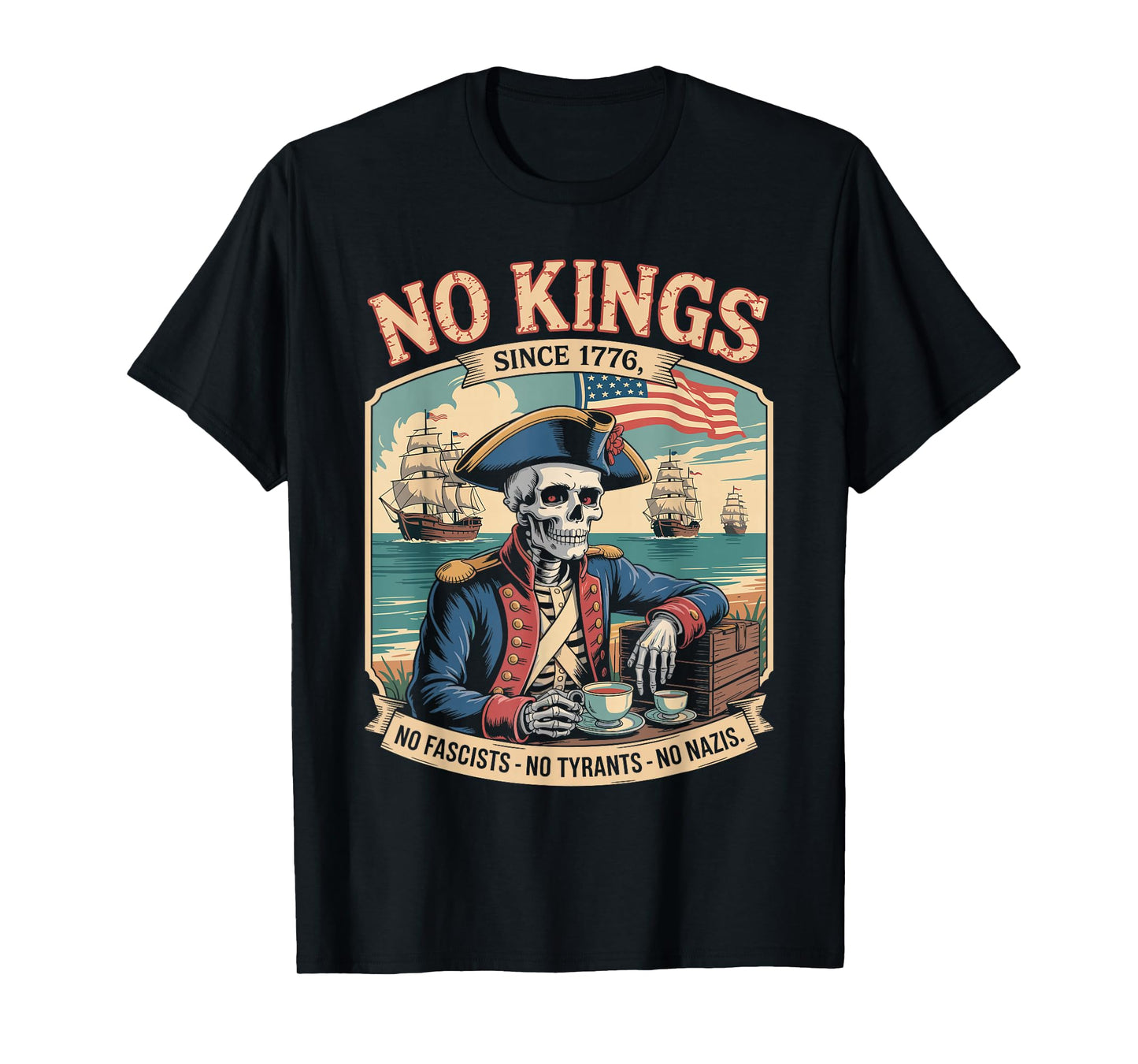 No King in America Shirt Men Women 4th July No Kings T-Shirt