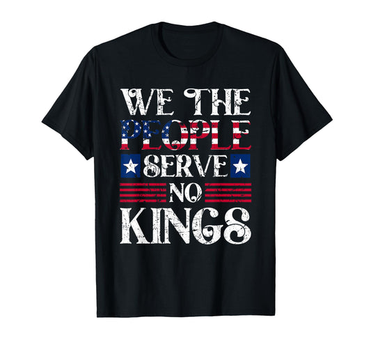 American Patriotic No King Patriotic Freedom We The People T-Shirt