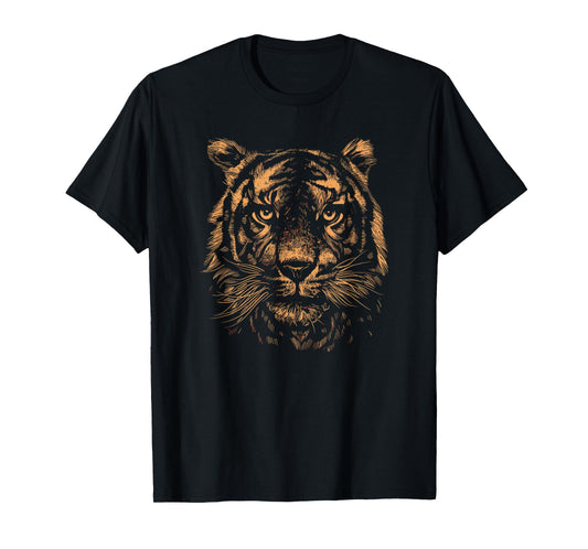 Art Bengal Tiger Design For Men Women Kids T-Shirt