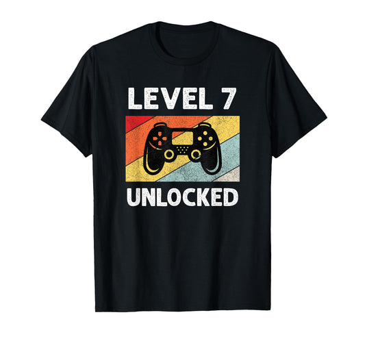 7th Birthday Shirts | 7 Year Old Boys T-Shirt