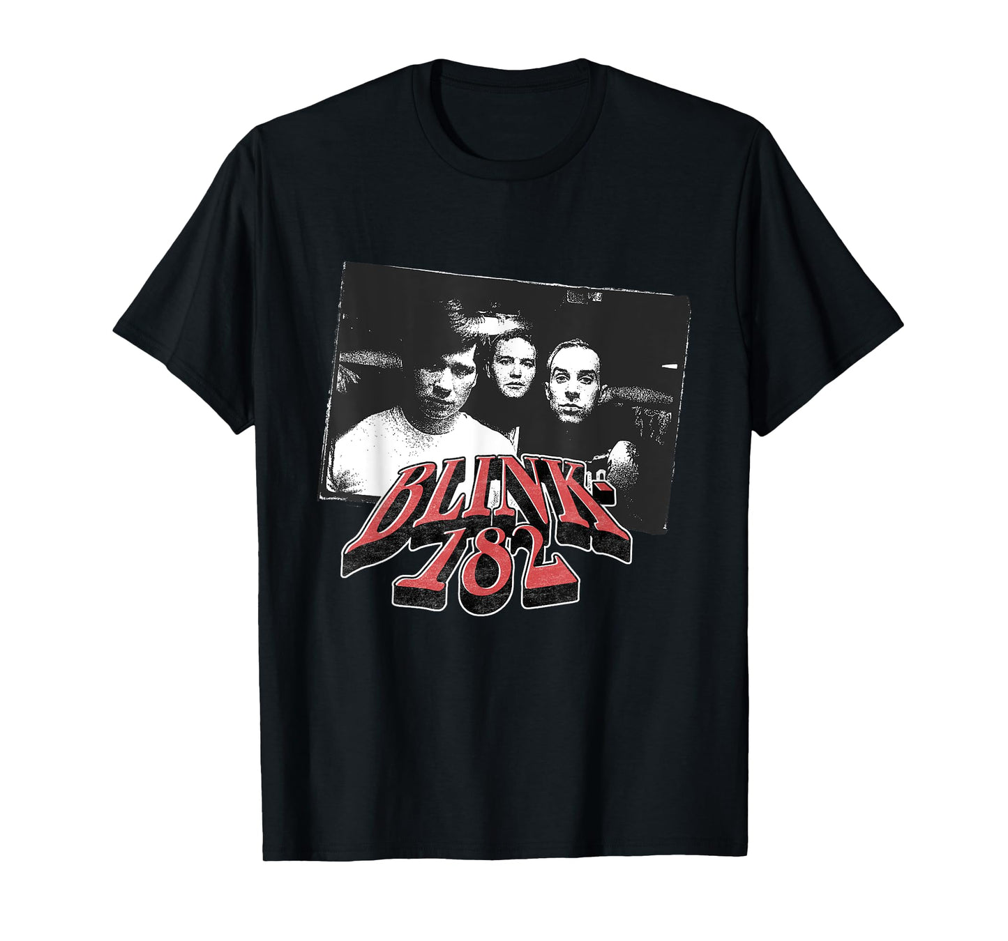 Official Blink-182 Throwback Photo T-Shirt