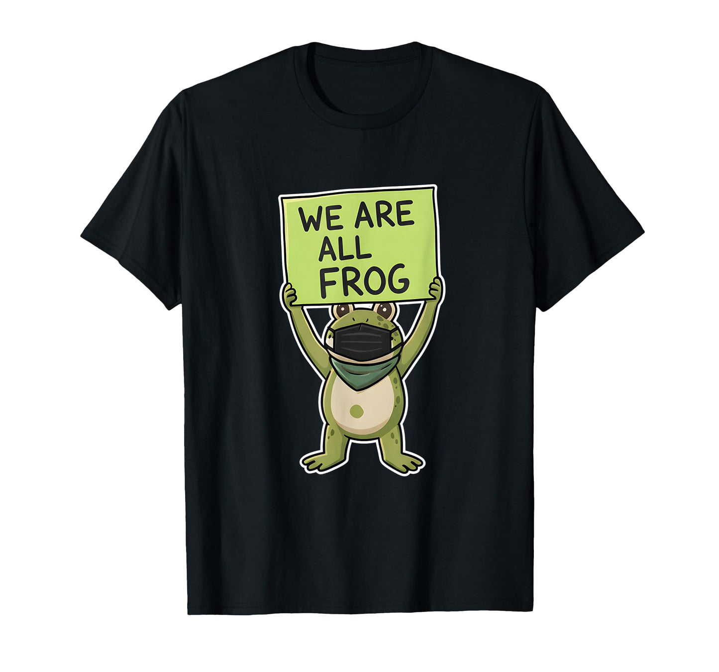 Retro Portland We are All Frog Design T-Shirt