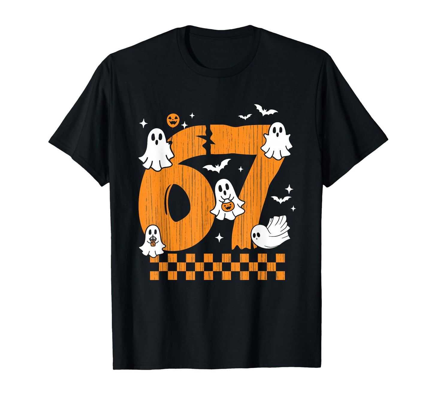 Six Seven 6 7 Meme 6 7 Halloween Costume Couple T-Shirt