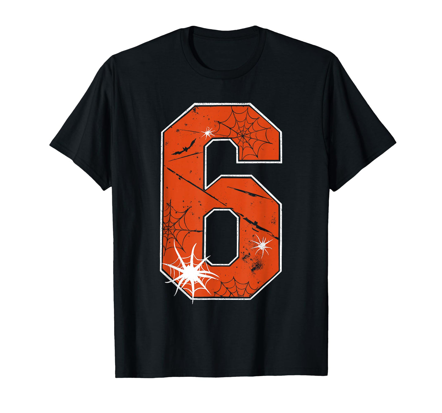 6 7 Six Seven Spider Web Funny Halloween Costume Tee T-Shirt