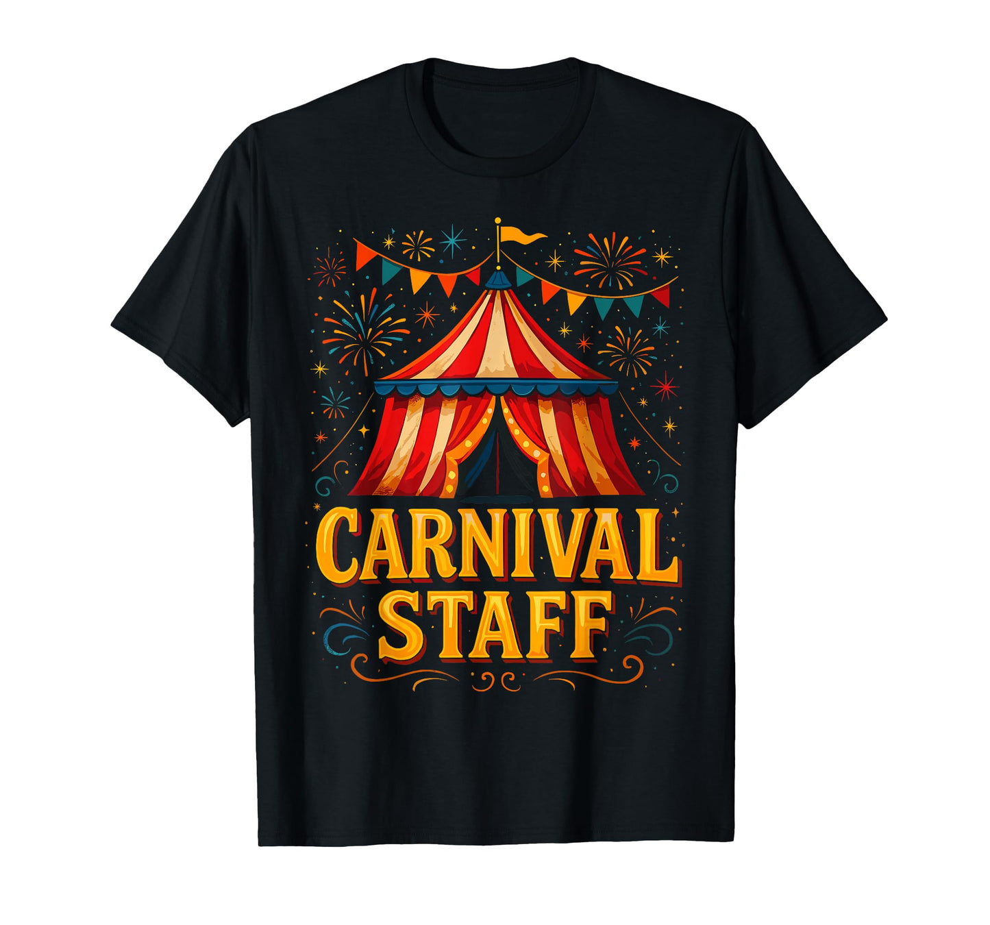 Funny Circus Staff Matching Carnival Staff T-Shirt