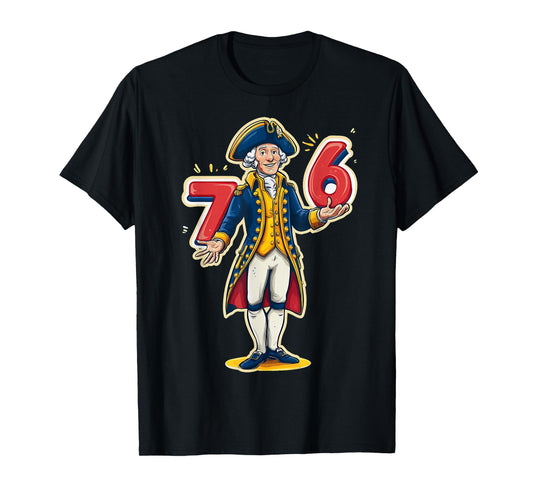 6-7 7-6 George Washington Shirt Six Seven American Design T-Shirt