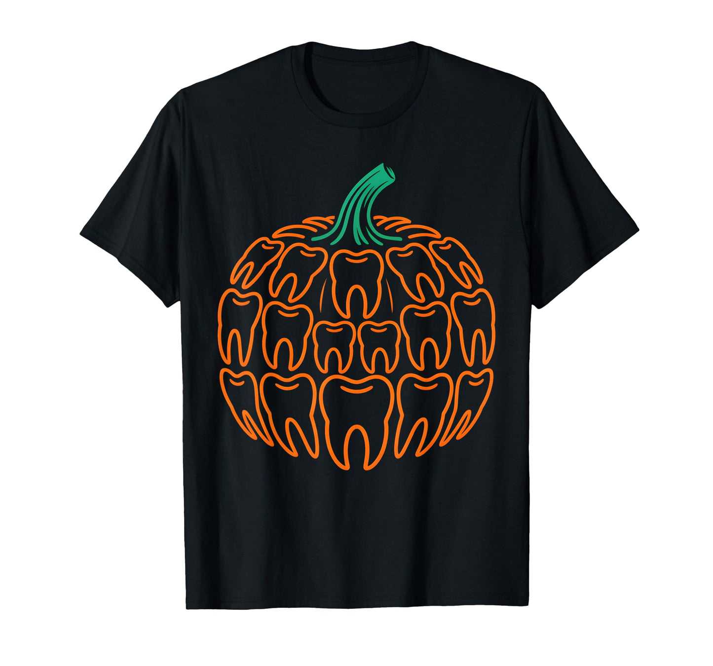 Dental Pumpkin Fall Thanksgiving Dentist Hygienist Autumn T-Shirt