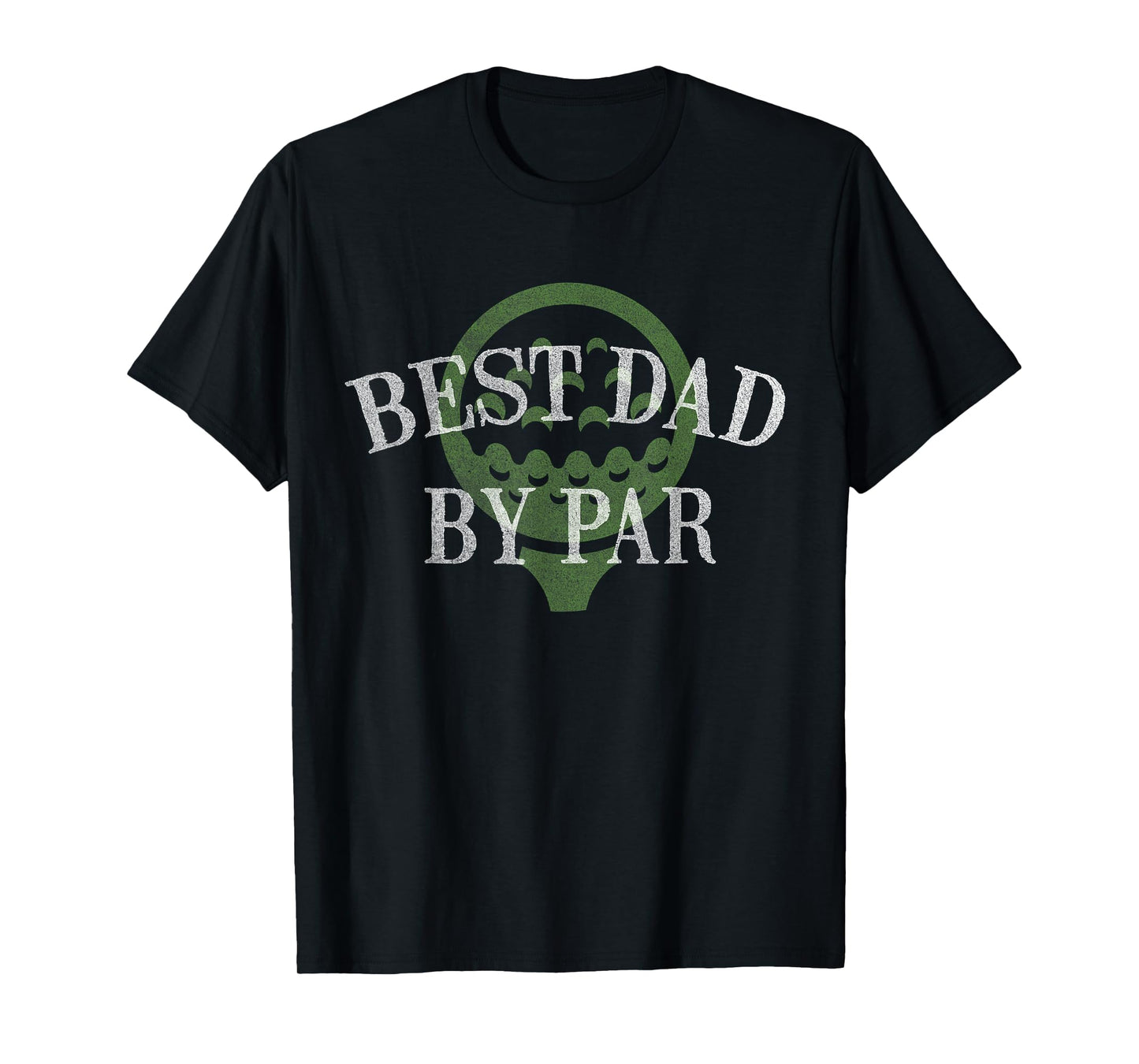 Best Dad by Par Father's Day Golf Lover Gift Papa Golfer T-Shirt