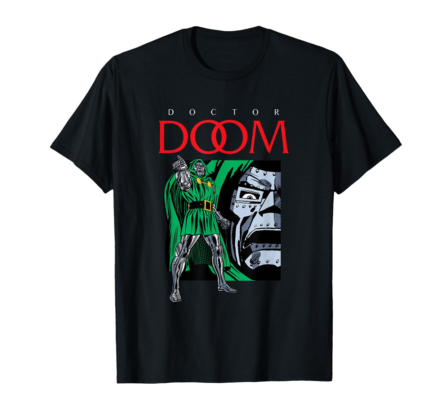 Marvel Comics Doctor Doom Fantastic Super Villain T-Shirt