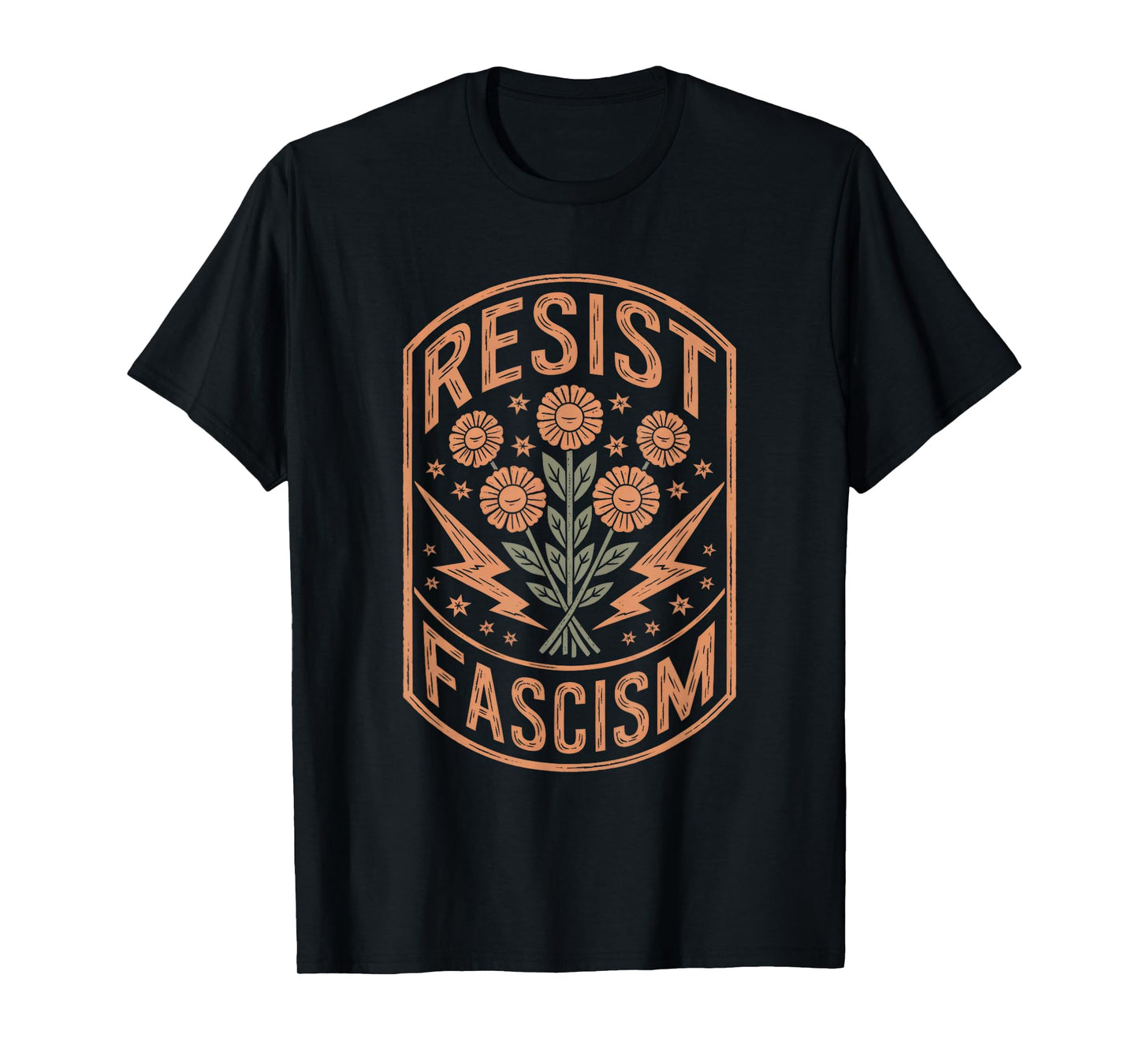 Resist Fascism Protest Trump Anti Trump T-Shirt