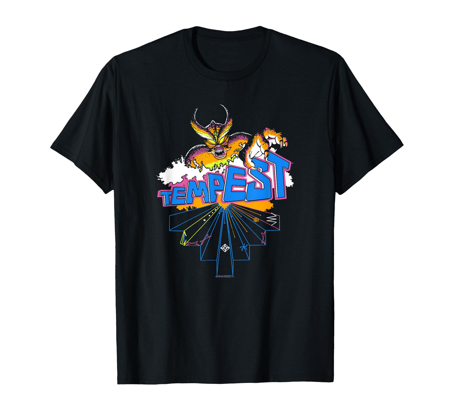 ATARI Tempest Screenshot Monster T-Shirt