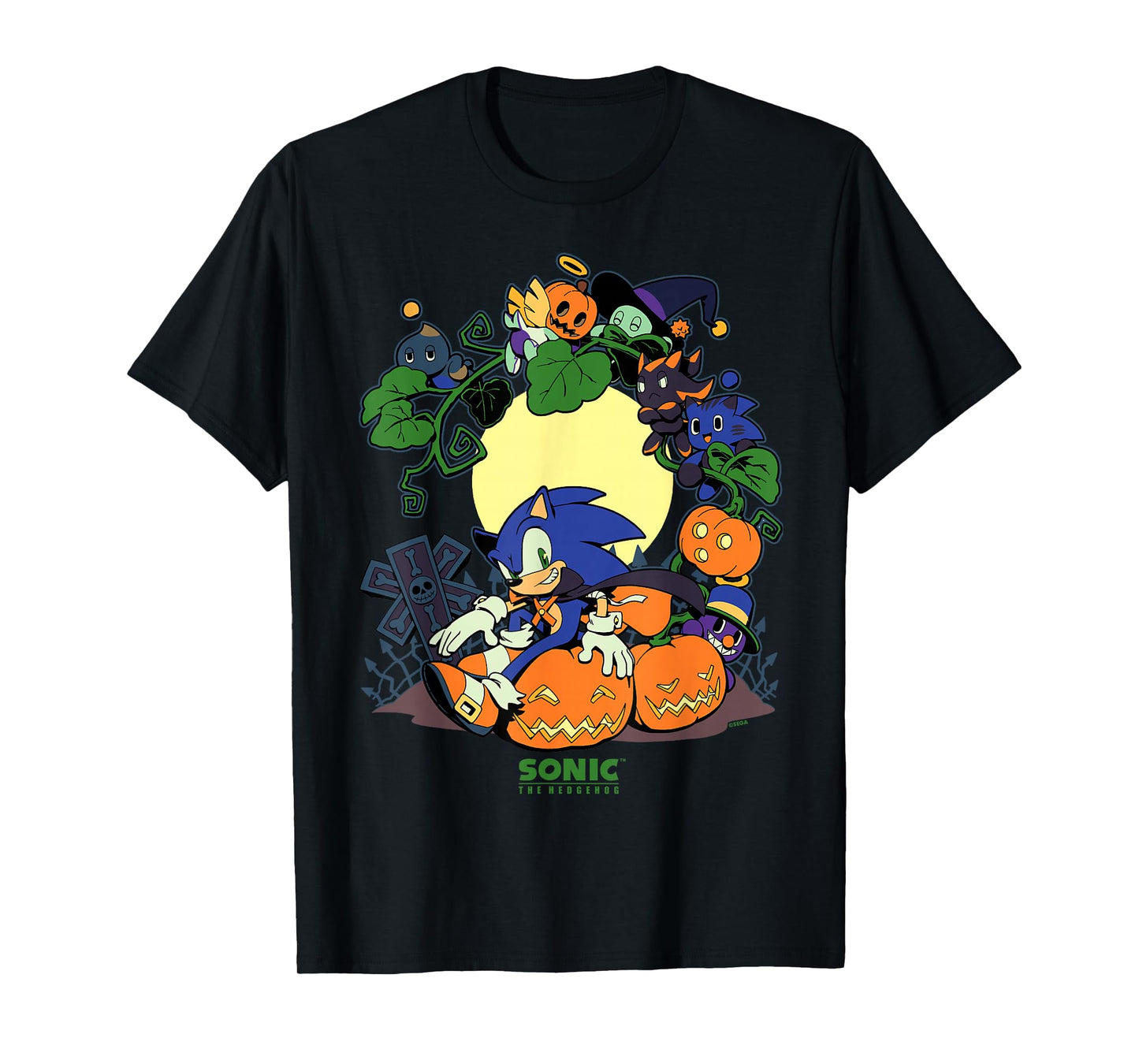 Sonic The Hedgehog - Chao Tales Halloween Group T-Shirt
