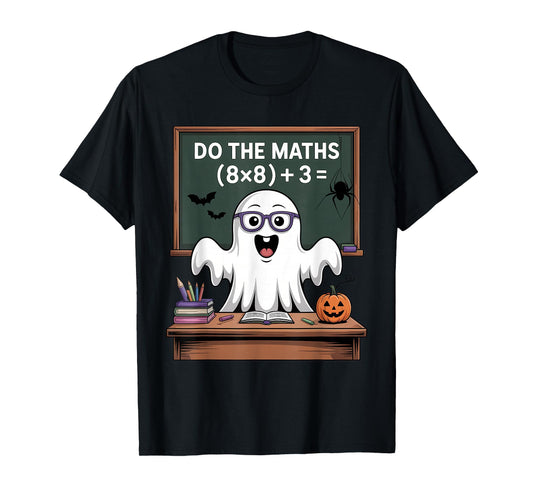 67 Teacher Halloween Ghost Six Seven Meme Do The Maths T-Shirt
