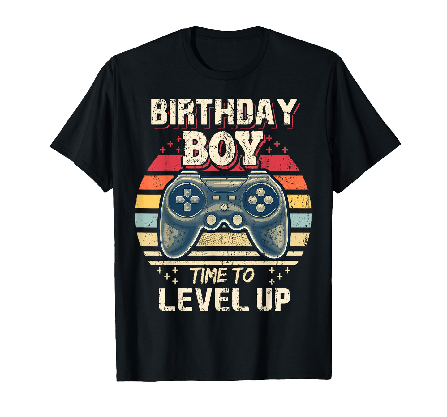 Birthday Boy Time to Level Up Video Game Birthday Gift Boys T-Shirt