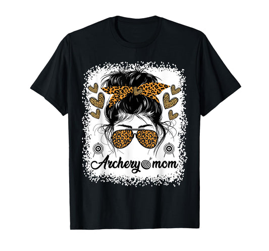 Archery Mom Archer Bowhunter Stylish Sports Mom Game Day T-Shirt