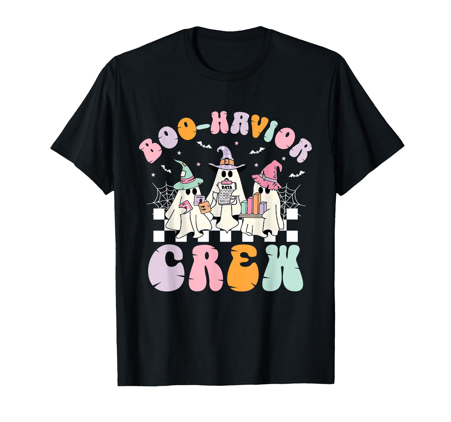 Retro Boo-Havior Crew Behavior Analyst Halloween RBT T-Shirt