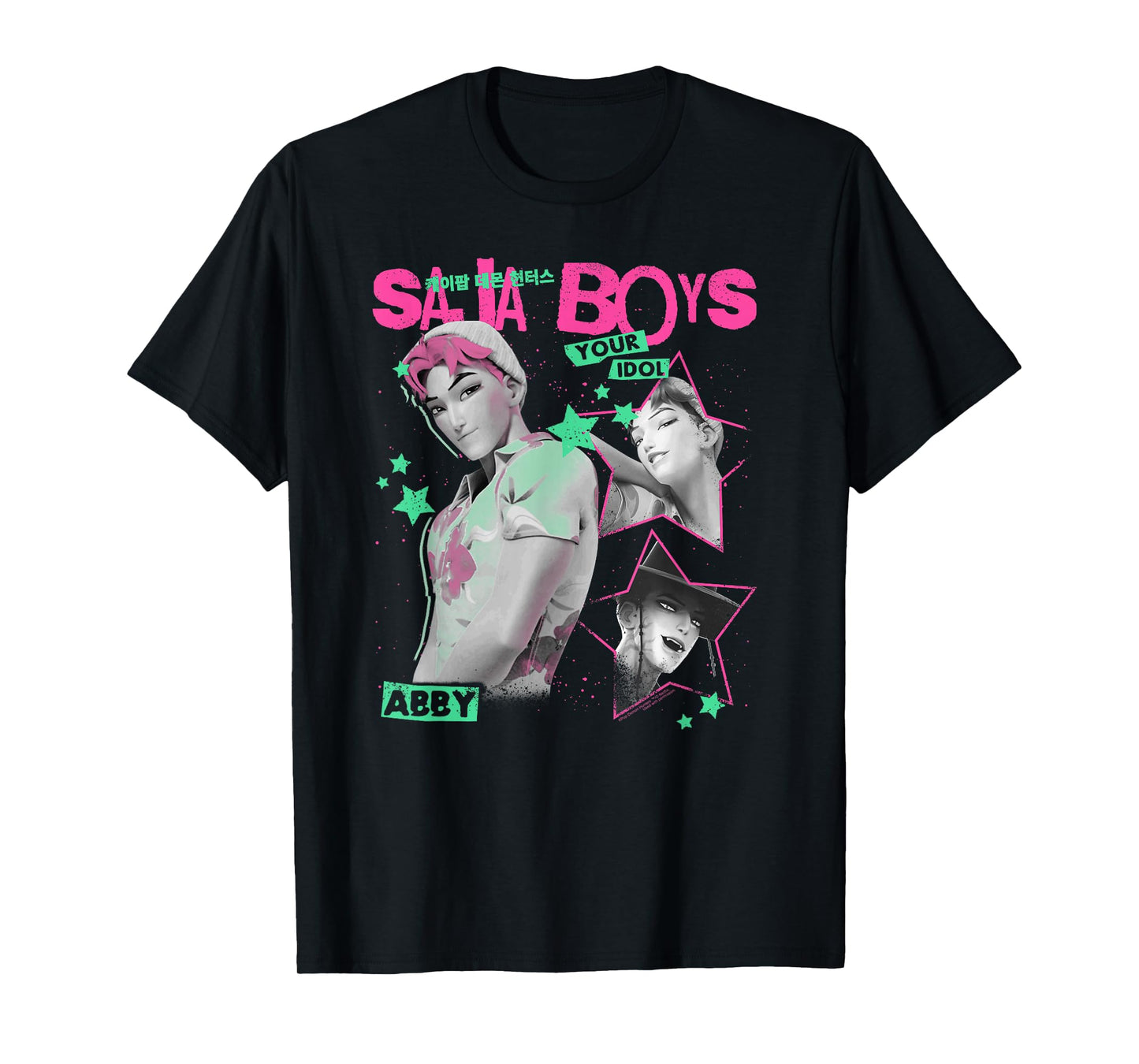 Kpop Demon Hunters Halloween Saja Boys Your Idol Abby T-Shirt