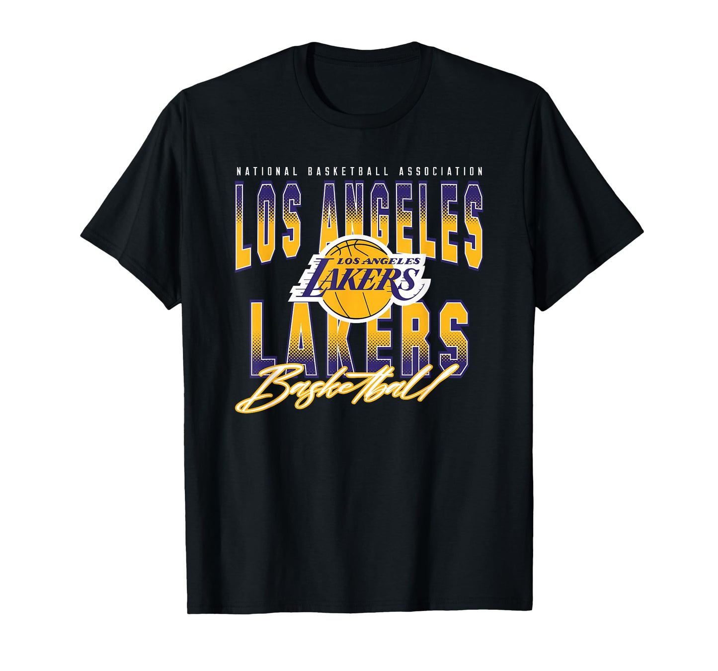 NBA Official Los Angeles Lakers Fade Out T-Shirt