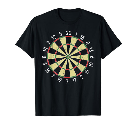 Dartboard Shirt Halloween Dart Game Sports Lazy Costume T-Shirt