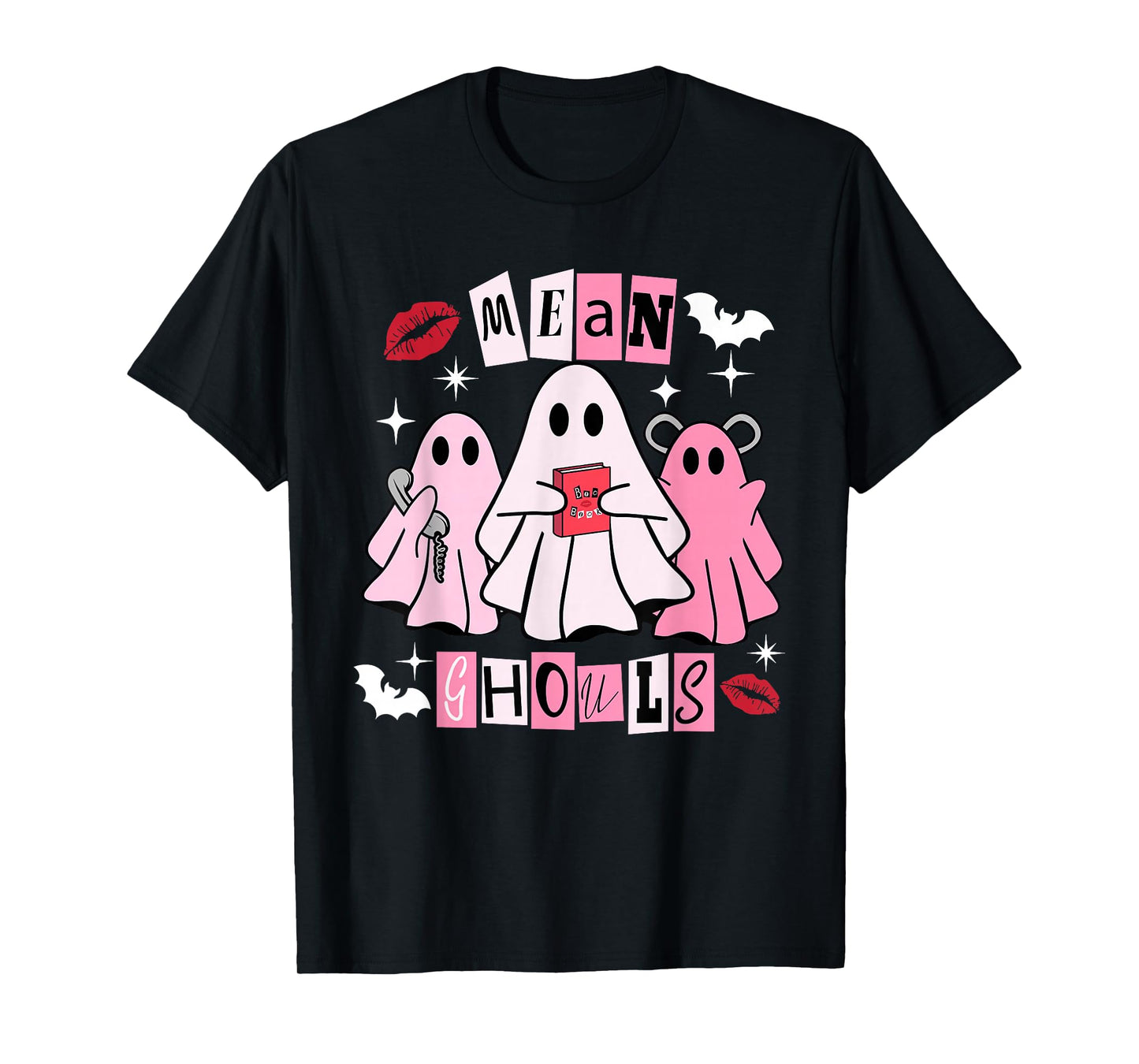 Funny Boo-jee Ghost Mean Ghouls Halloween Trick Or Treat T-Shirt