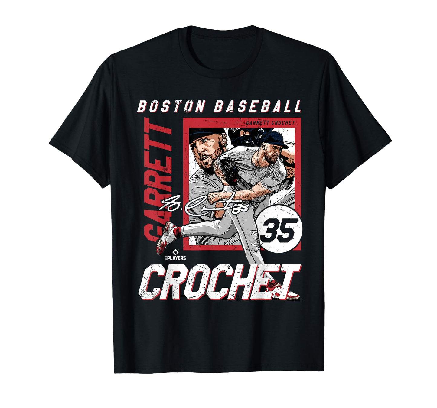 Garrett Crochet | Boston Baseball Players | MLBGCR203M T-Shirt