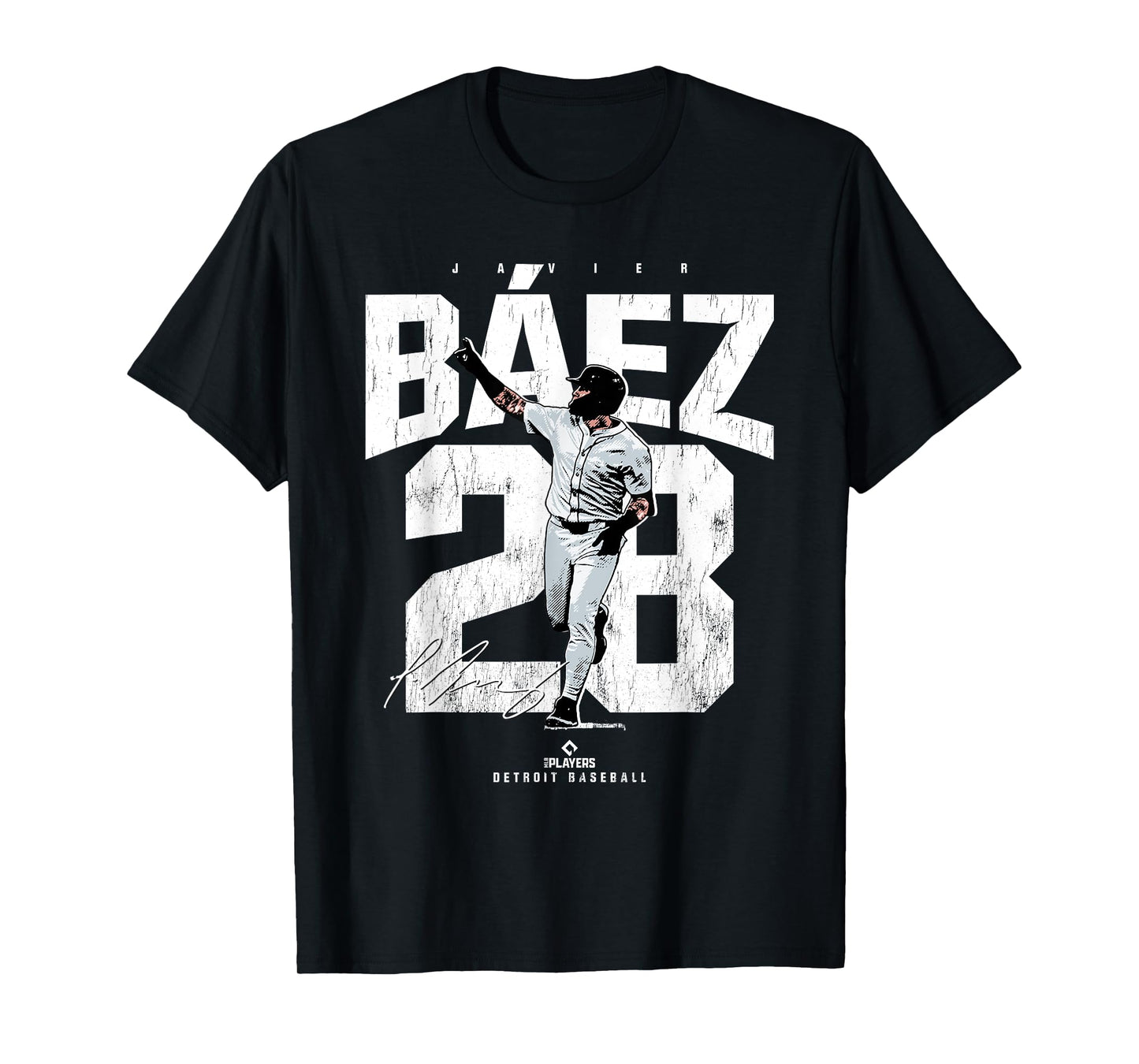 Javier Baez | Detroit Baseball Players | MLBJBA3921 T-Shirt