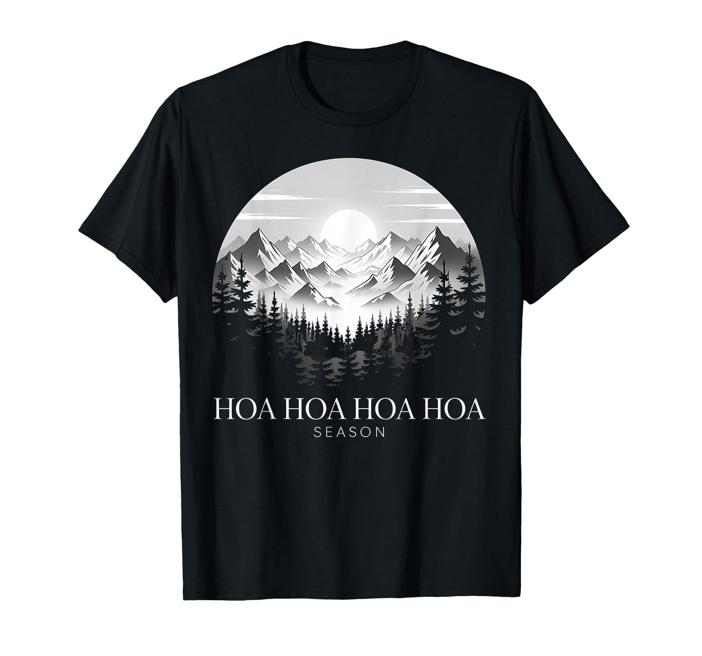 HOA Season Autumn Fall Mist Trendy Graphic T-Shirt