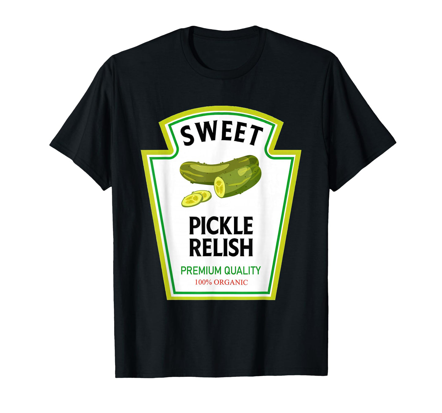Sweet Pickle Relish Funny Condiment Costume Party Matching T-Shirt