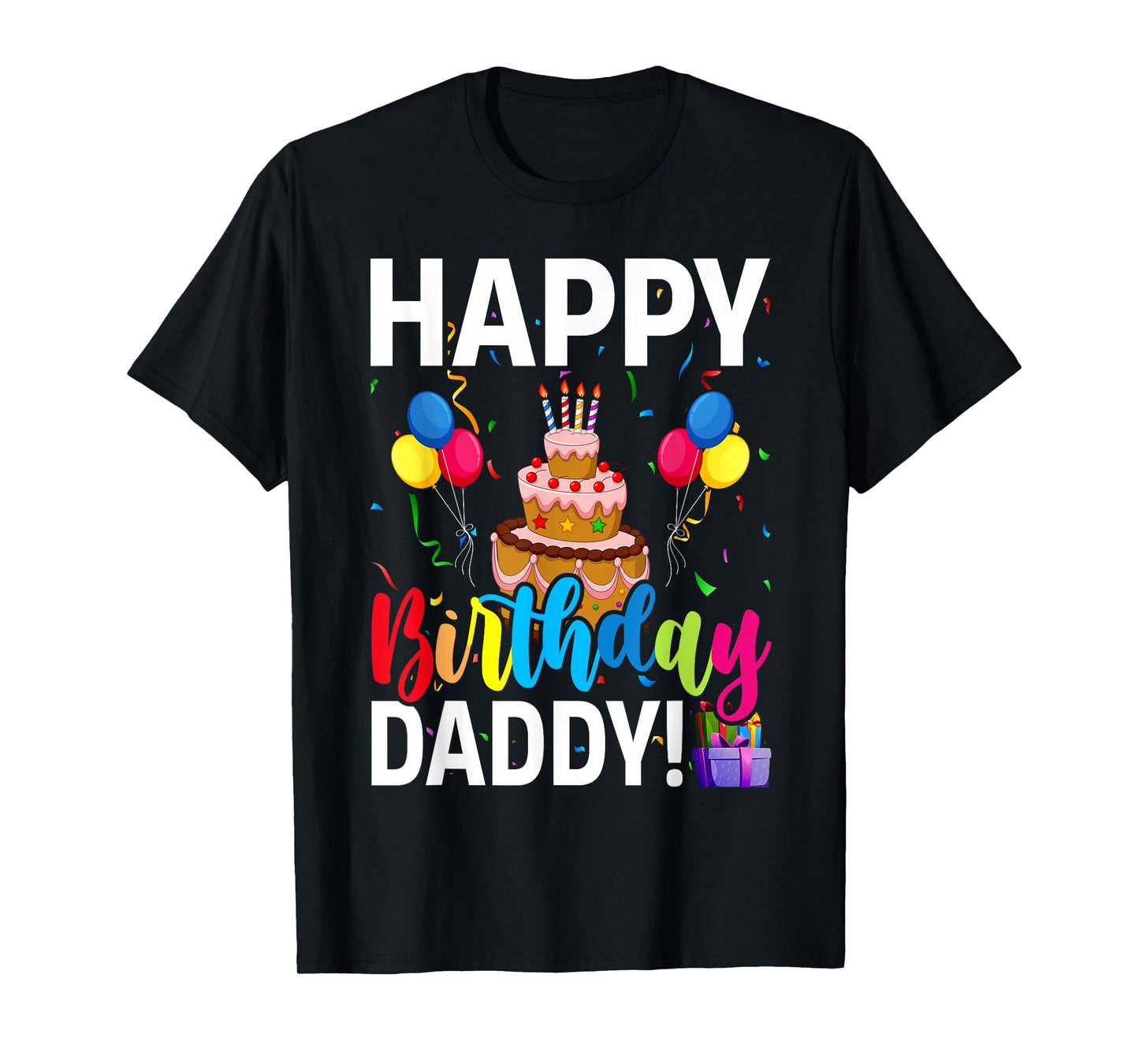 Happy Birthday Daddy Cute Toddler Dad's Birthday Party T-Shirt