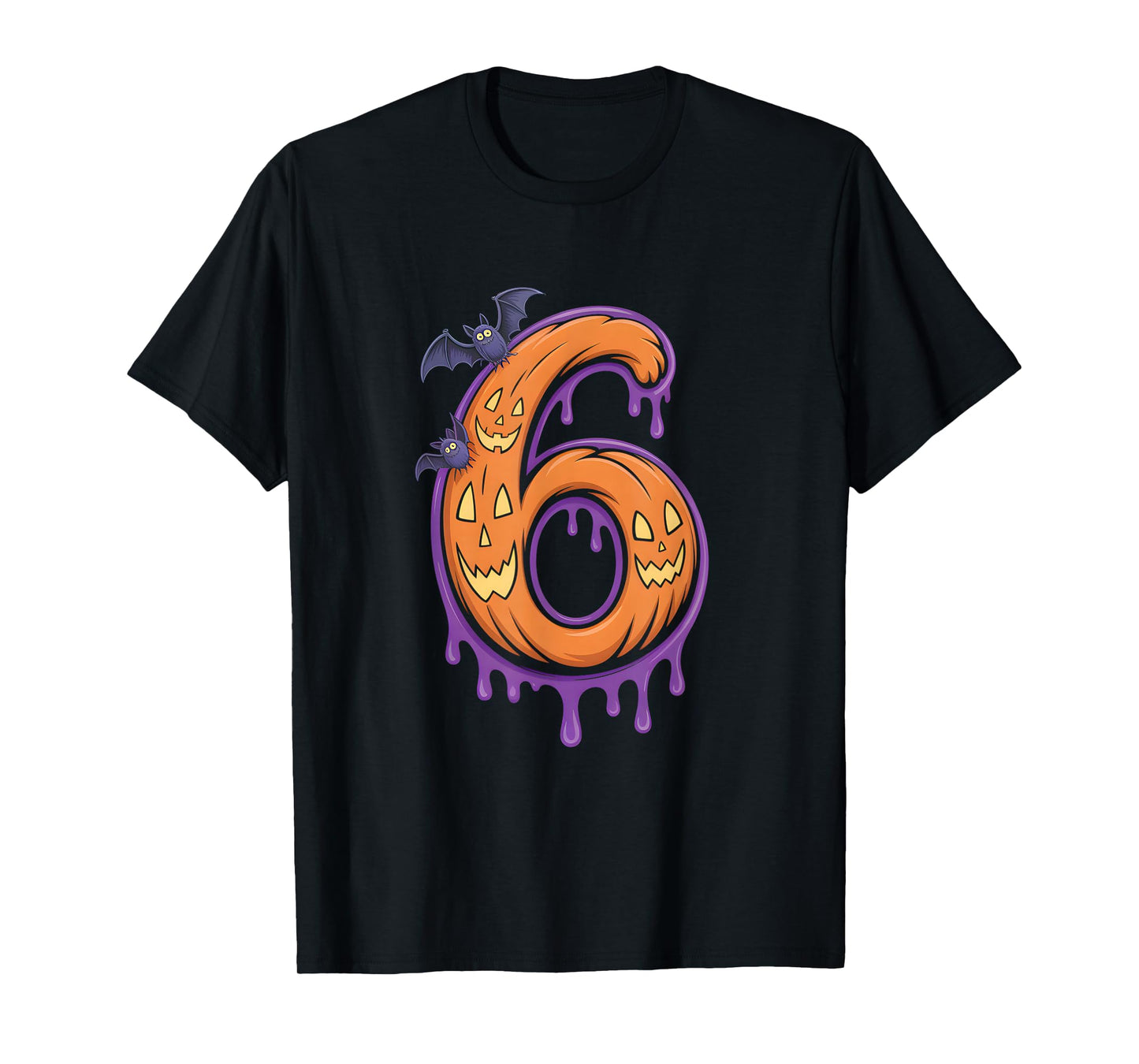 Fun Six Seven 6 7 Meme Design Couples Halloween T-Shirt