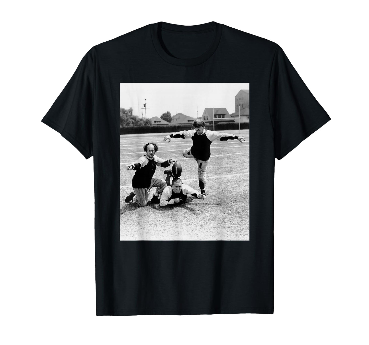 Three Stooges Football – Kick Off T-Shirt