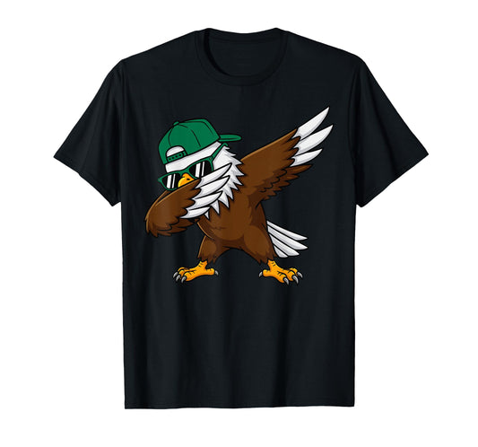 Eagle Dabbing for Men Women Youth Toddler Kids Boys Girls T-Shirt
