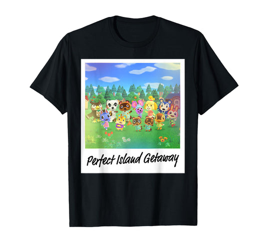 Animal Crossing: New Horizon Perfect Island Getaway Photo T-Shirt